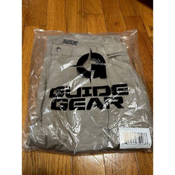 Guide Gear Ripstop Work Cargo Pants Cotton Mens Size 36 x 30 Khaki NEW - Picture 4 of 5